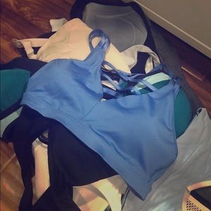 Sports bras. A variety!